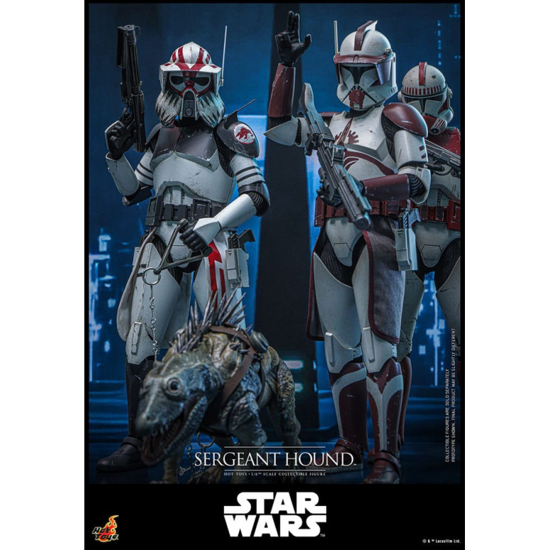 Hot Toys Star Wars - Sergeant Hound - The Clone Wars 1/6