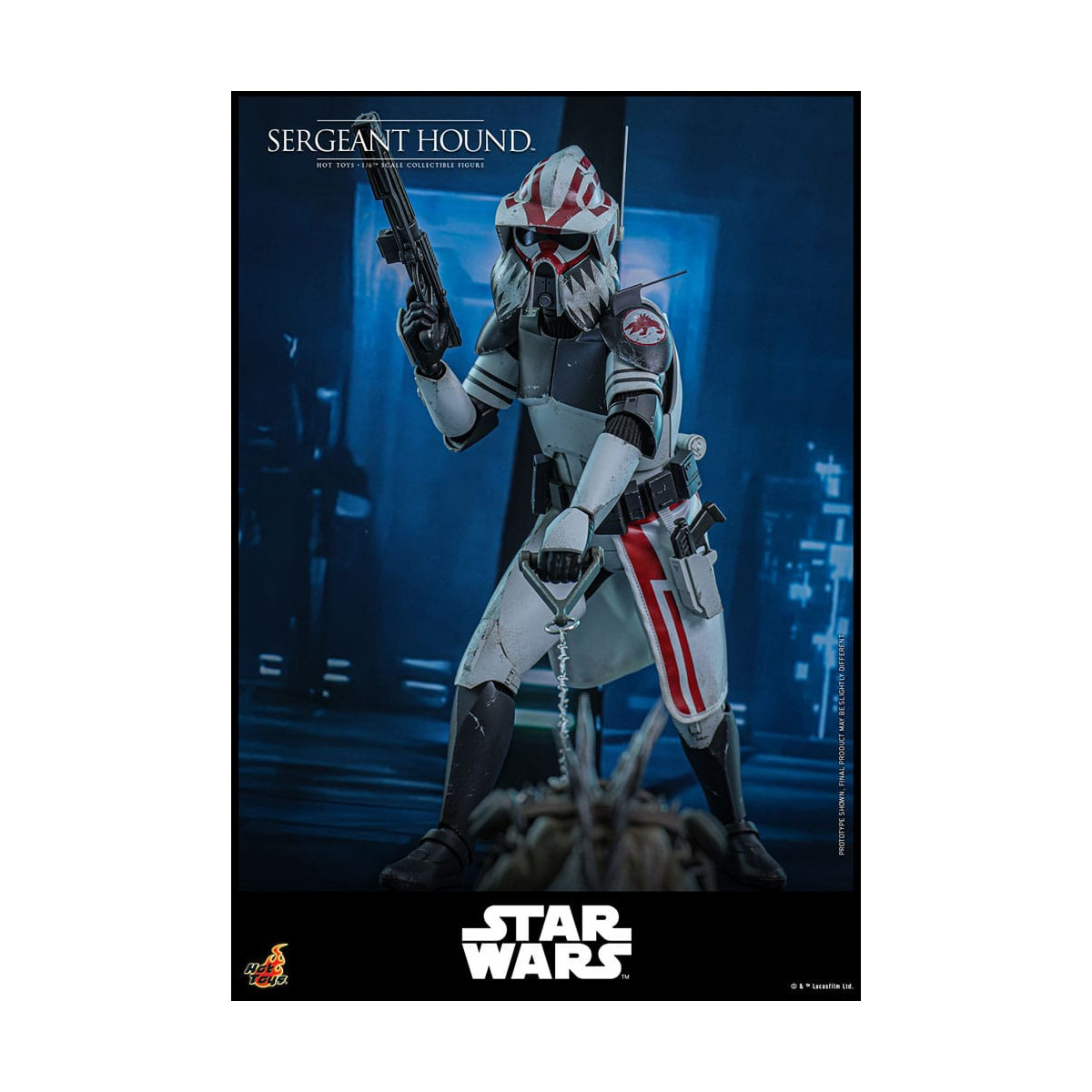 Hot Toys Star Wars - Sergeant Hound - The Clone Wars 1/6