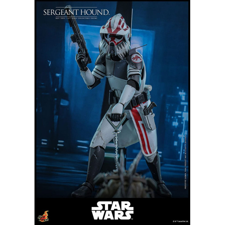 Hot Toys Star Wars - Sergeant Hound - The Clone Wars 1/6