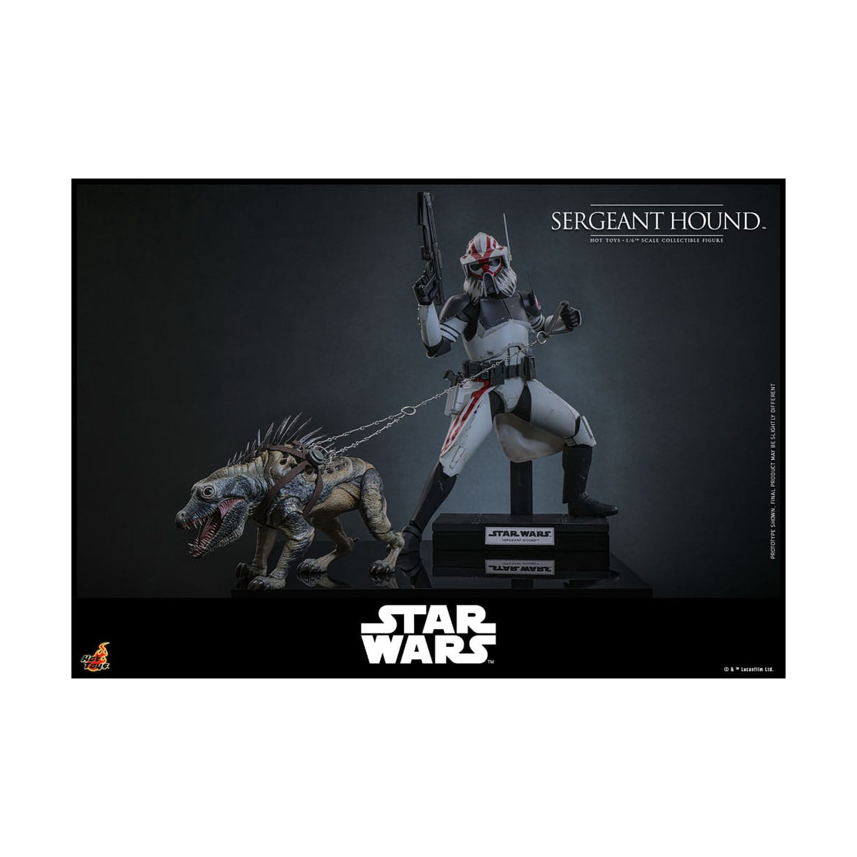 Hot Toys Star Wars - Sergeant Hound - The Clone Wars 1/6
