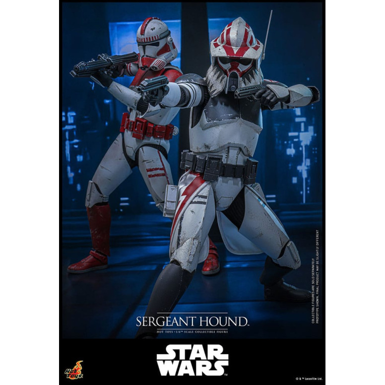 Hot Toys Star Wars - Sergeant Hound - The Clone Wars 1/6