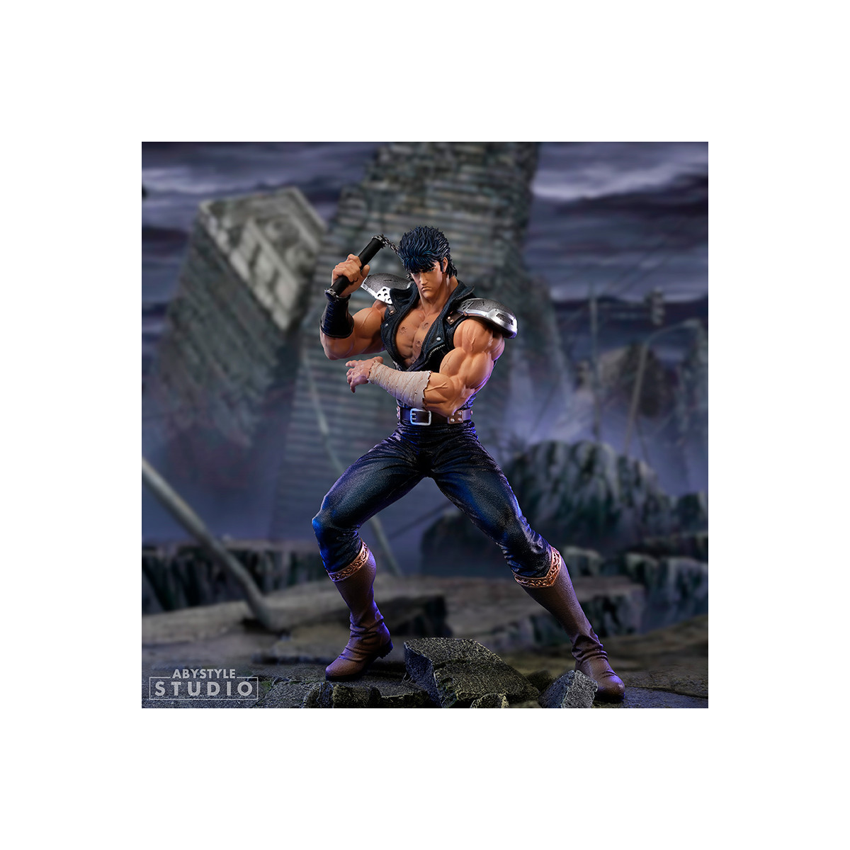 Abystyle - Kenshiro Super Figur Sammlung 1/10 - Ken der Überlebende - Hokuto No Ken