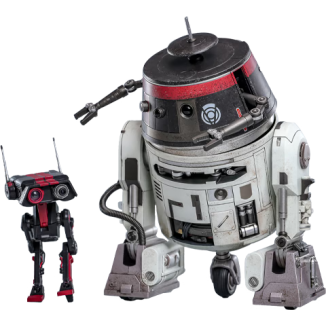 Hot Toys Star Wars - Chopper (C1-10P) & BD-1 (imperiale Verkleidung) - Rebels Hot Toys Exclusive