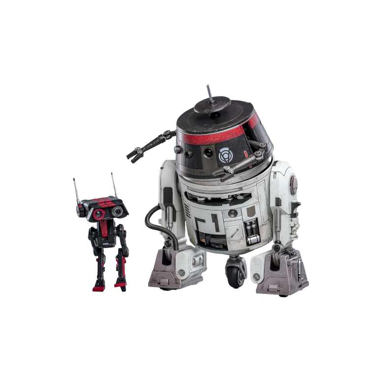 Hot Toys Star Wars - Chopper (C1-10P) & BD-1 (imperiale Verkleidung) - Rebels Hot Toys Exclusive