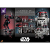 Hot Toys Star Wars - Chopper (C1-10P) & BD-1 (imperiale Verkleidung) - Rebels Hot Toys Exclusive