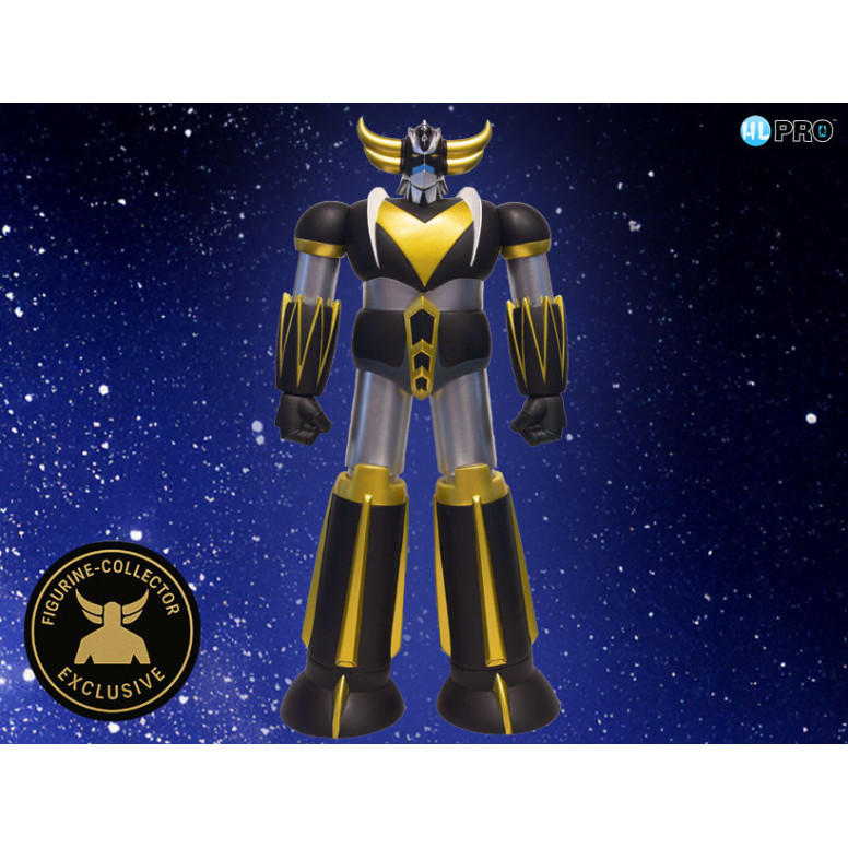 HL Pro - Grendizer Black & Gold Exclusive Figurine-Collector - Jumbo Machinder - Shogun Warrior Ufo Robot Grendizer
