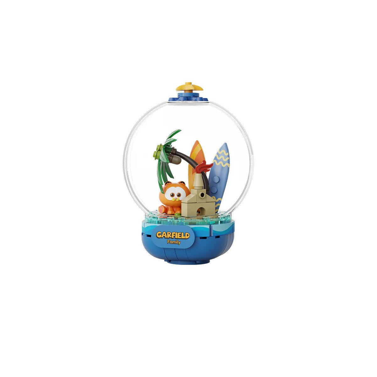Pantasy - Garfield-Kristallkugel-Serie - Garfield Chill Island (Satz ein construire)