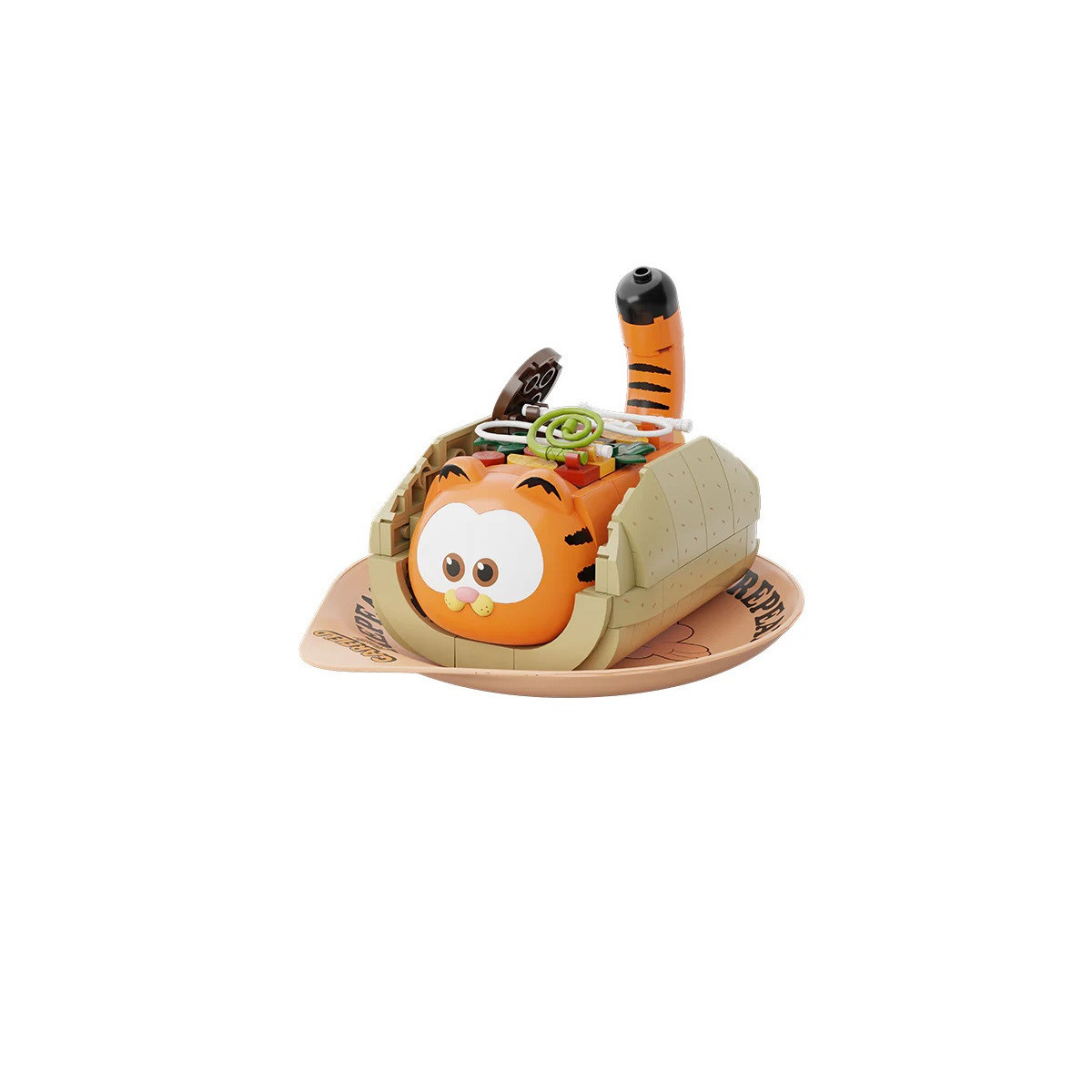Pantasy - Garfield Foodie Series - Garfield Taco (ein Konstrukt setzen)