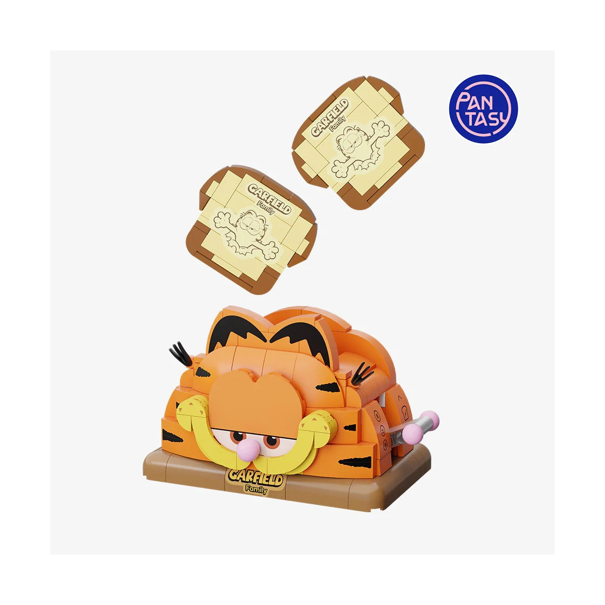 Pantasy - Garfield Fantastische Maschinen Serie - Garfield Toaster (set a construire)