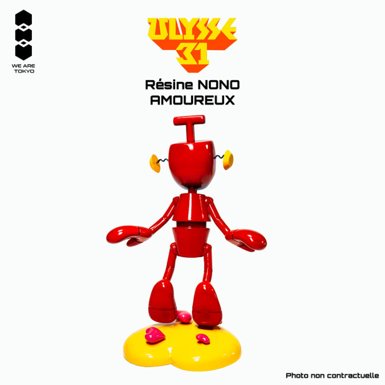 Ulysses 31 Nono Liebespaar aus Harz 15cm
