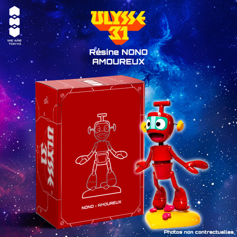 Ulysses 31 Nono Liebespaar aus Harz 15cm
