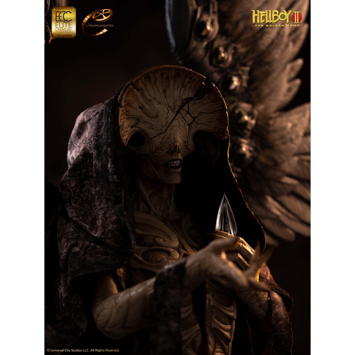 ECC Hellboy II : Les Légions d'or maudites statuette Maquette 1/3 Engel des Todes 136 cm