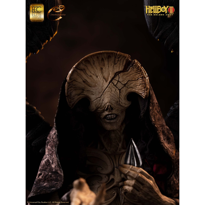 ECC Hellboy II : Les Légions d'or maudites statuette Maquette 1/3 Engel des Todes 136 cm