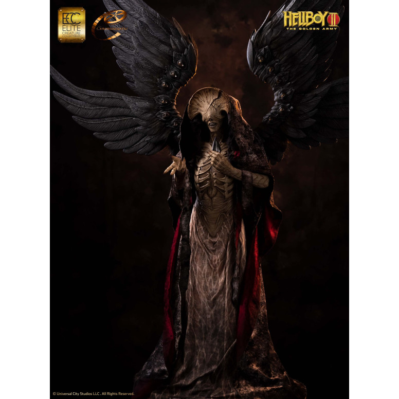 ECC Hellboy II : Les Légions d'or maudites statuette Maquette 1/3 Engel des Todes 136 cm