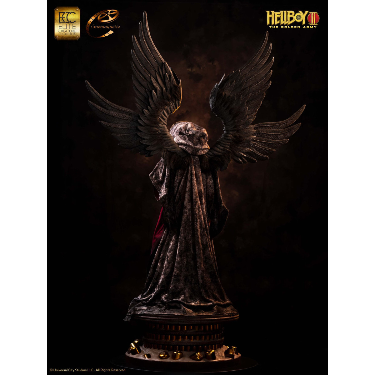 ECC Hellboy II : Les Légions d'or maudites statuette Maquette 1/3 Engel des Todes 136 cm