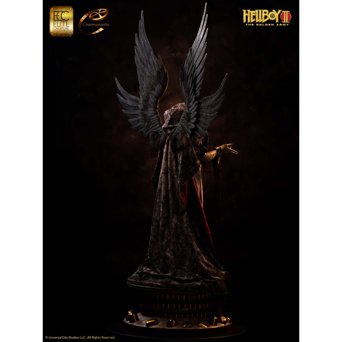 ECC Hellboy II : Les Légions d'or maudites statuette Maquette 1/3 Engel des Todes 136 cm