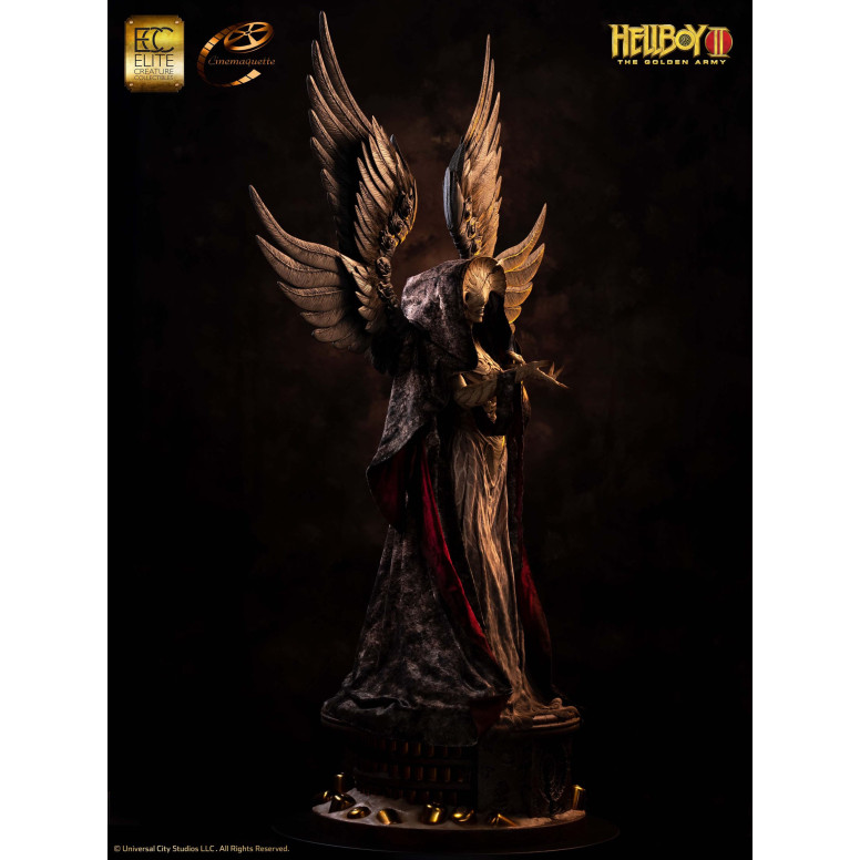 ECC Hellboy II : Les Légions d'or maudites statuette Maquette 1/3 Engel des Todes 136 cm