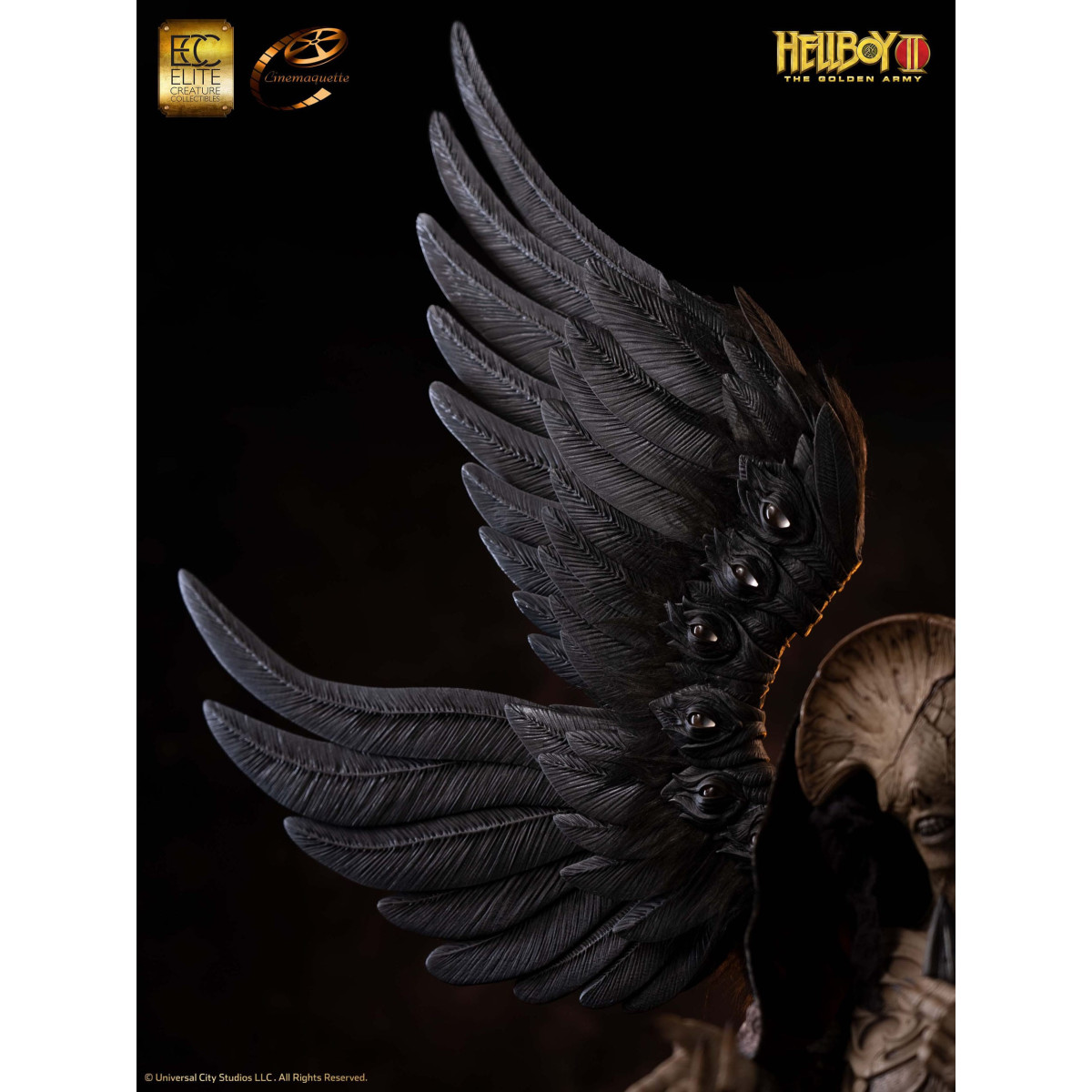 ECC Hellboy II : Les Légions d'or maudites statuette Maquette 1/3 Engel des Todes 136 cm