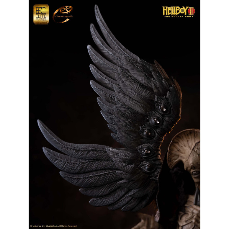 ECC Hellboy II : Les Légions d'or maudites statuette Maquette 1/3 Engel des Todes 136 cm