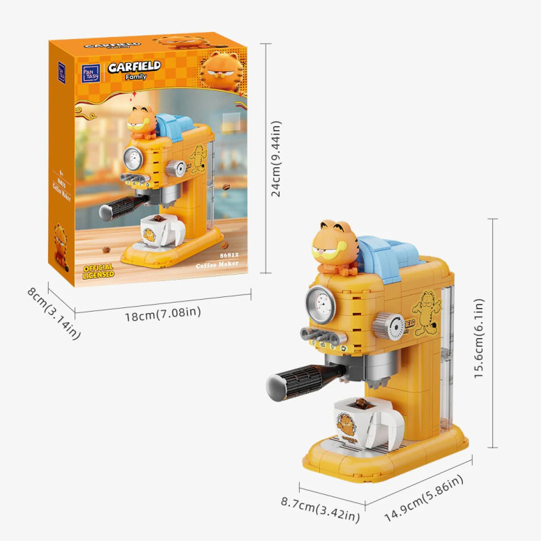Pantasy - Garfield Fantastische Maschinen Serie - Garfield Maschine ein Café (Bausatz)