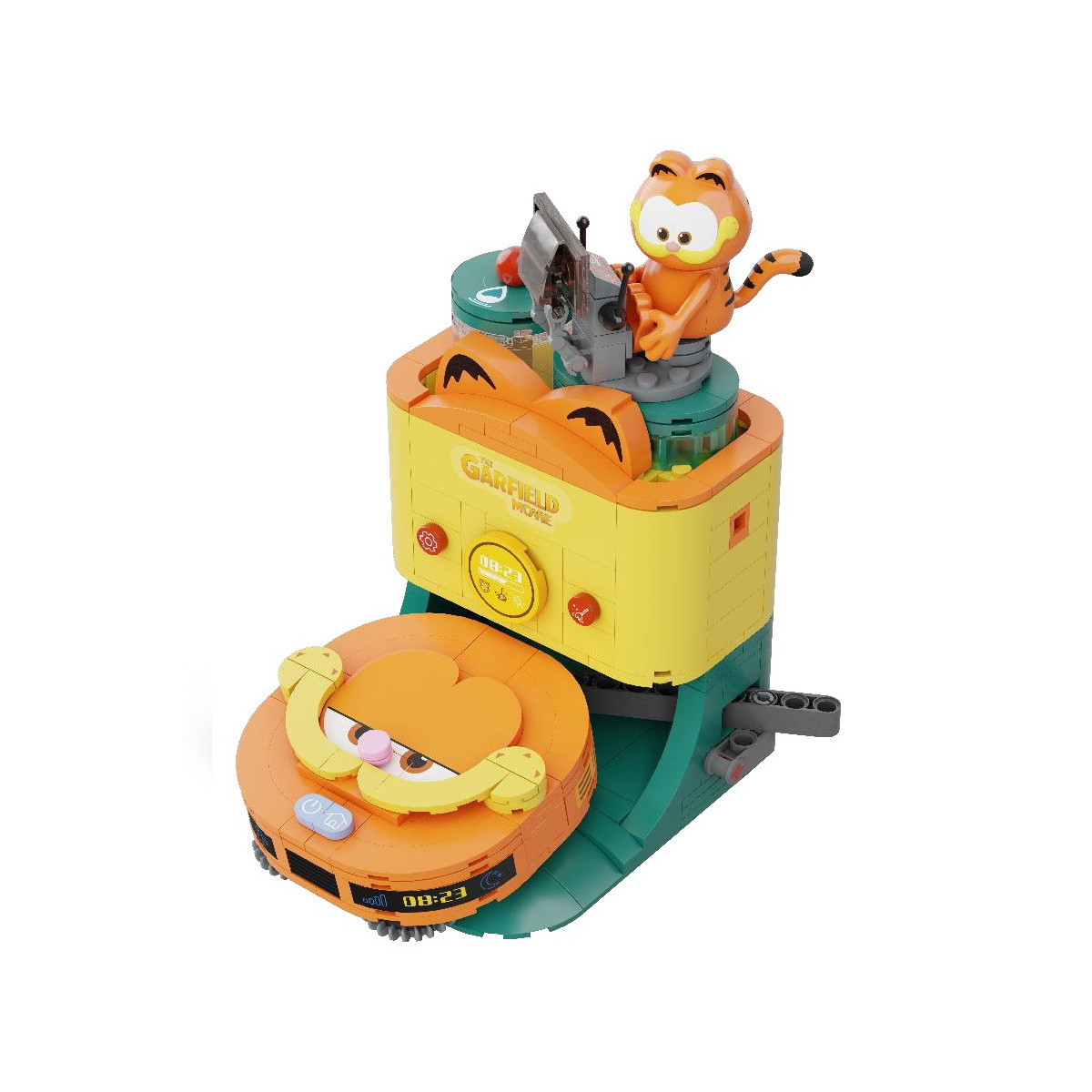 Pantasy - Garfield Fantastische Maschinen Serie - Garfield Staubsauger (Bausatz)