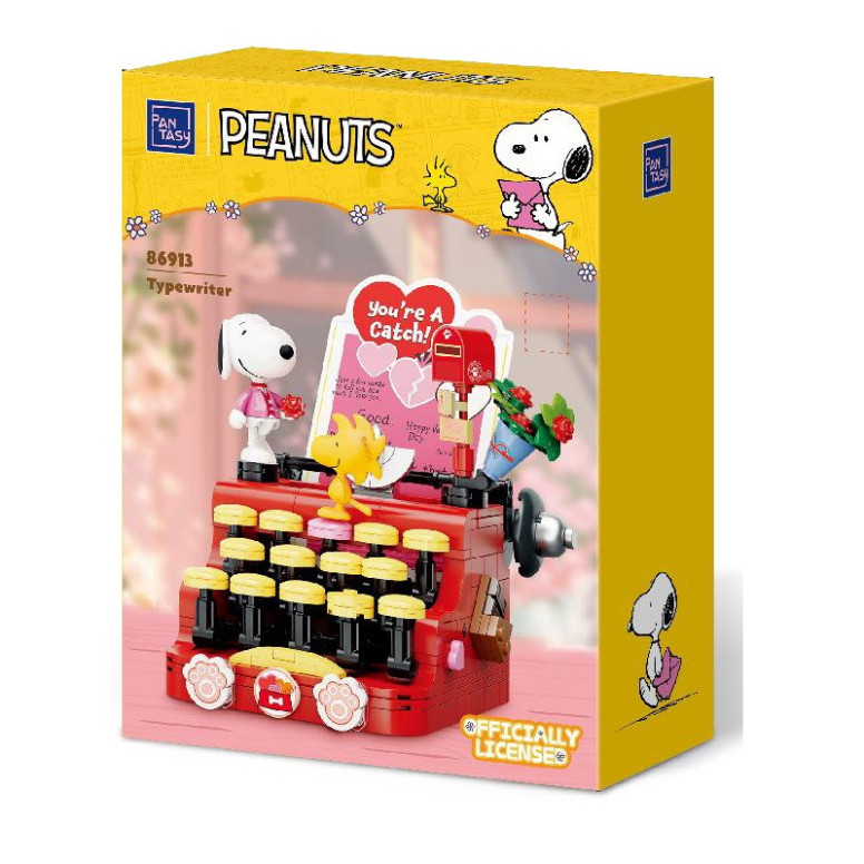 Pantasy - Snoopy Retro Time Machine à Ecrire (Set zum Bauen)