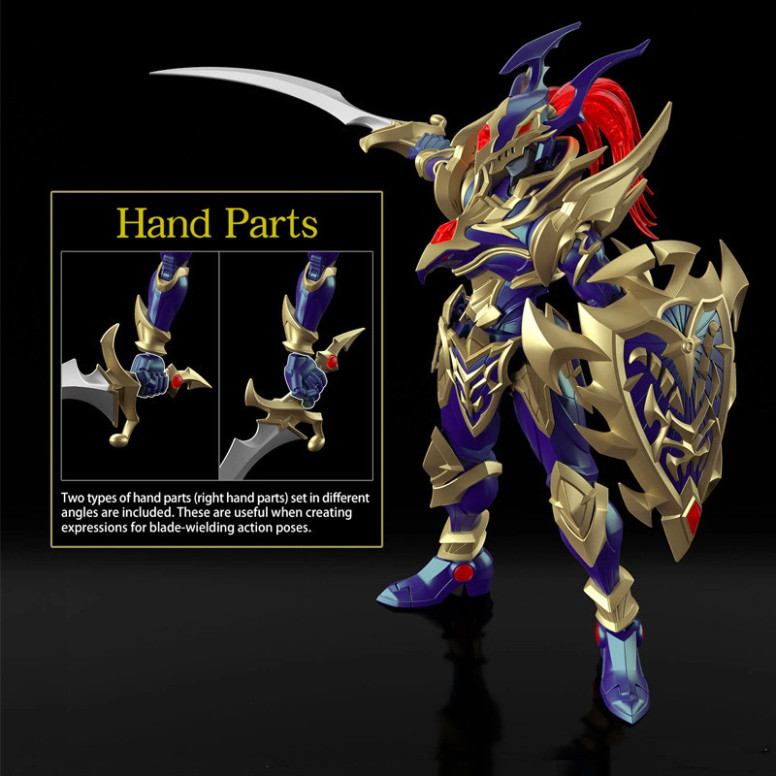 Bandai Yu Gi Oh Figur-Rise Standard Verstärkte Schwarzglanz Soldat