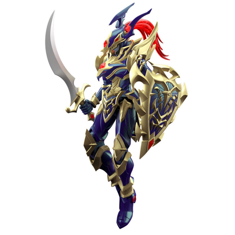 Bandai Yu Gi Oh Figur-Rise Standard Verstärkte Schwarzglanz Soldat