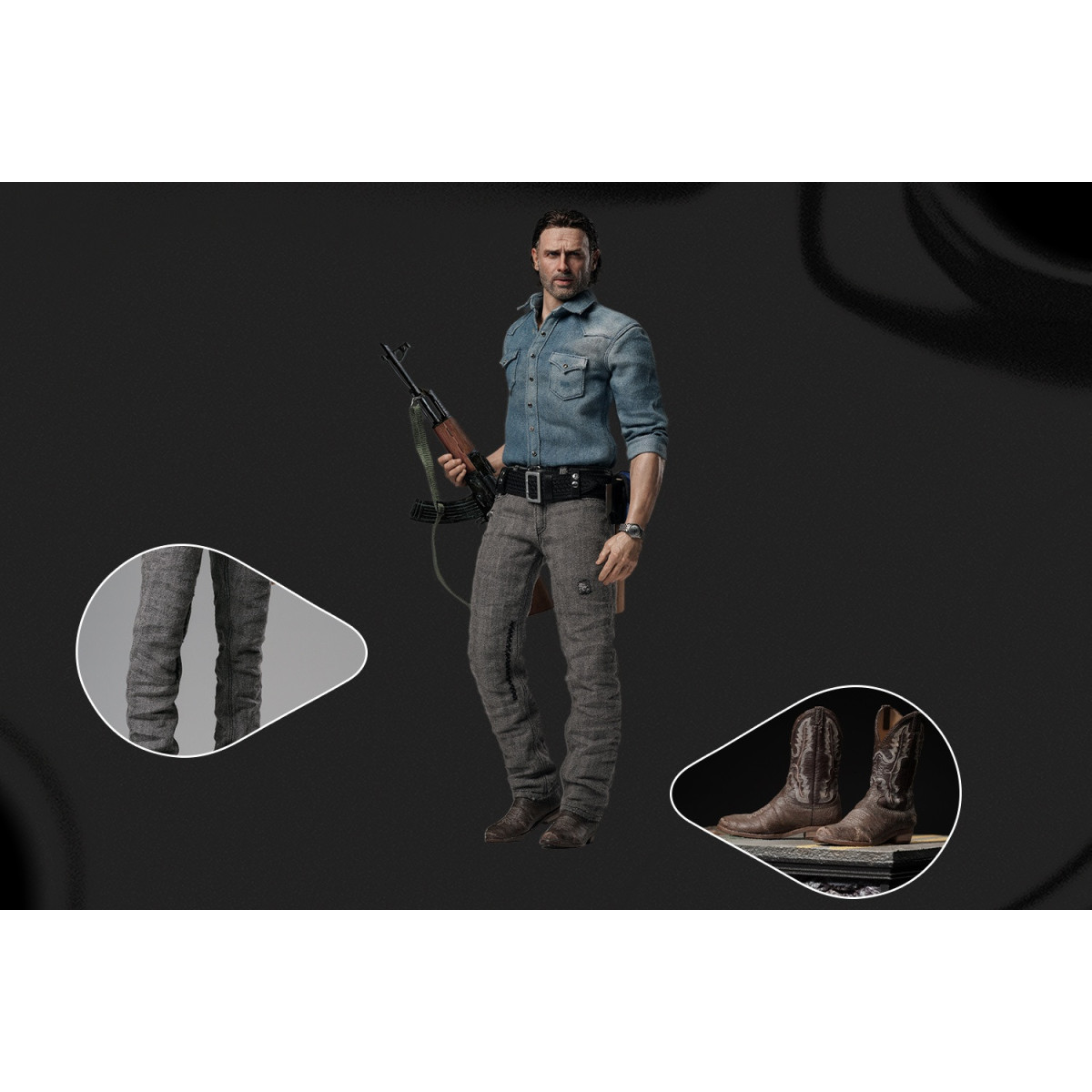 Inart The Walking Dead Staffel 8 - Rick Grimes 1/6