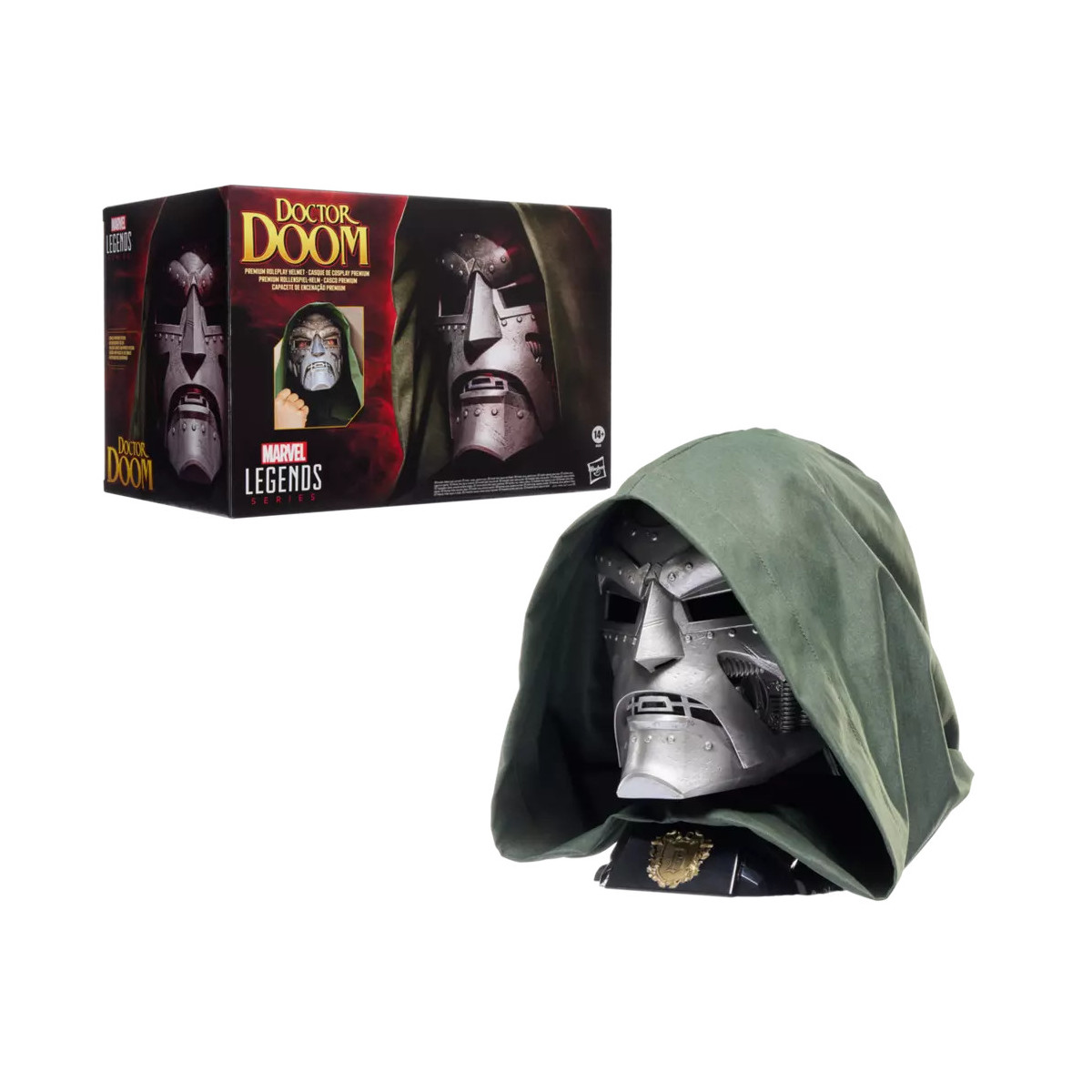 Hasbro - Replique Casque Dr. Doom 1/1 - Marvel Legends Helm