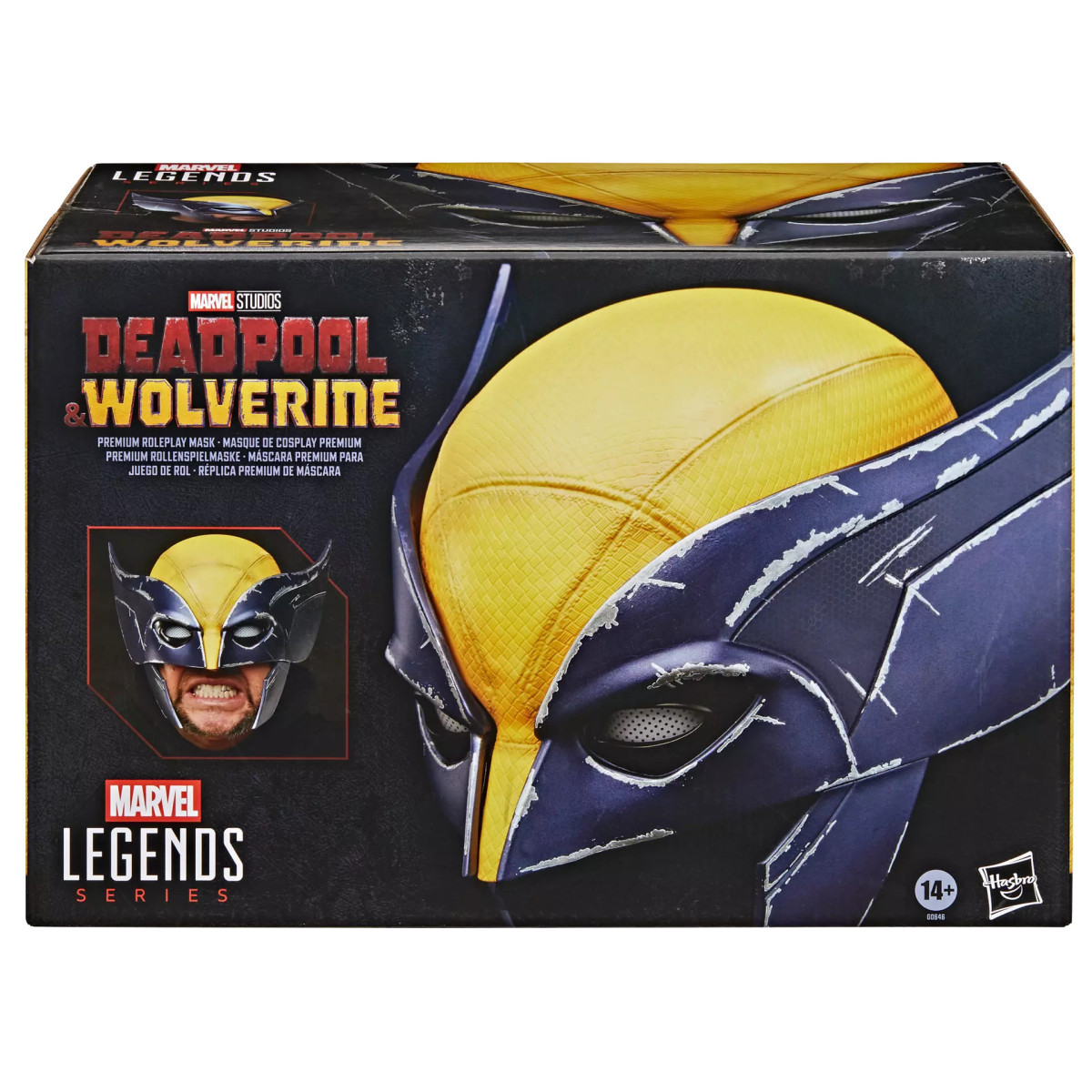 Hasbro - Replik Wolverine Helm 1/1 - Marvel Legends Helm Deadpool Vs Wolverine