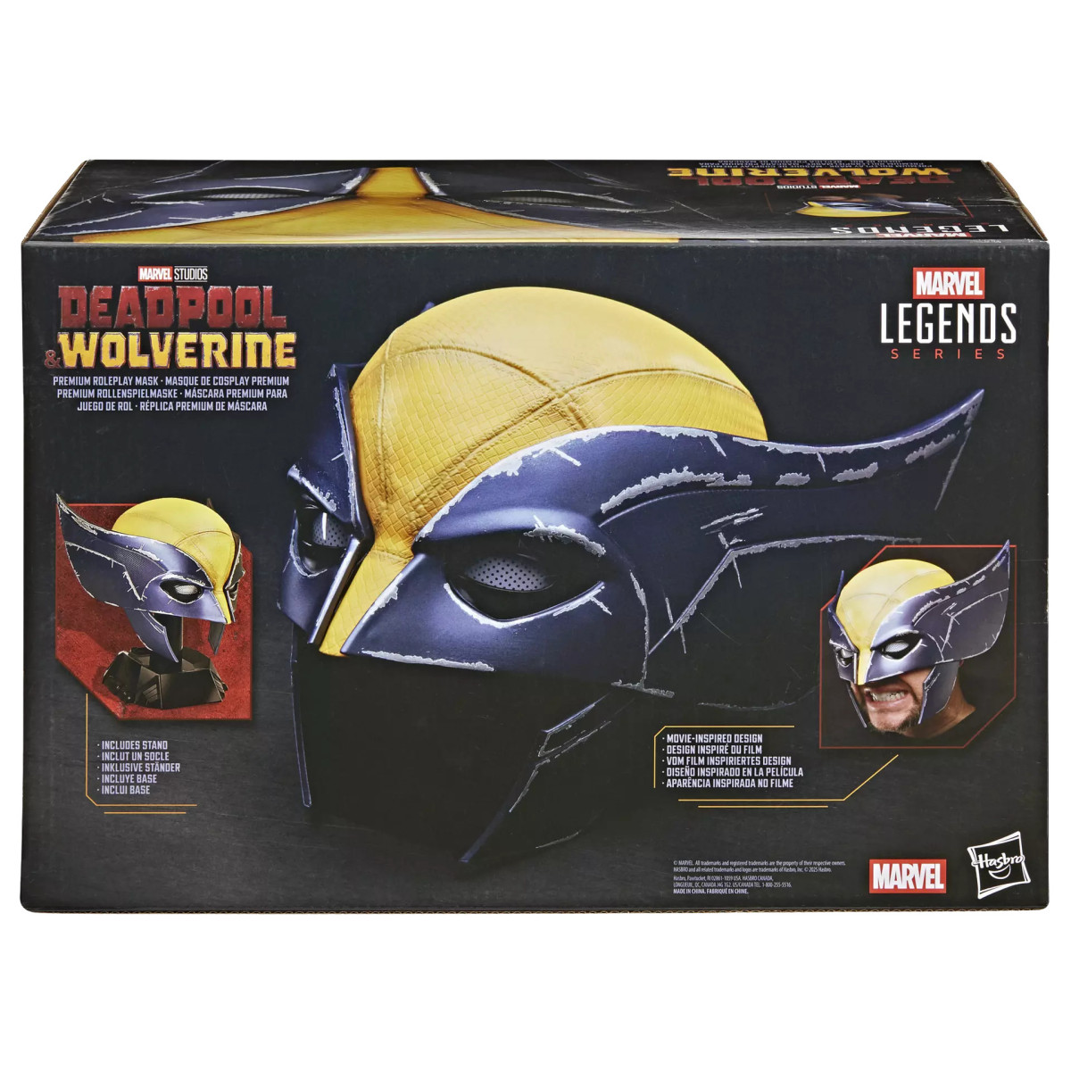 Hasbro - Replik Wolverine Helm 1/1 - Marvel Legends Helm Deadpool Vs Wolverine