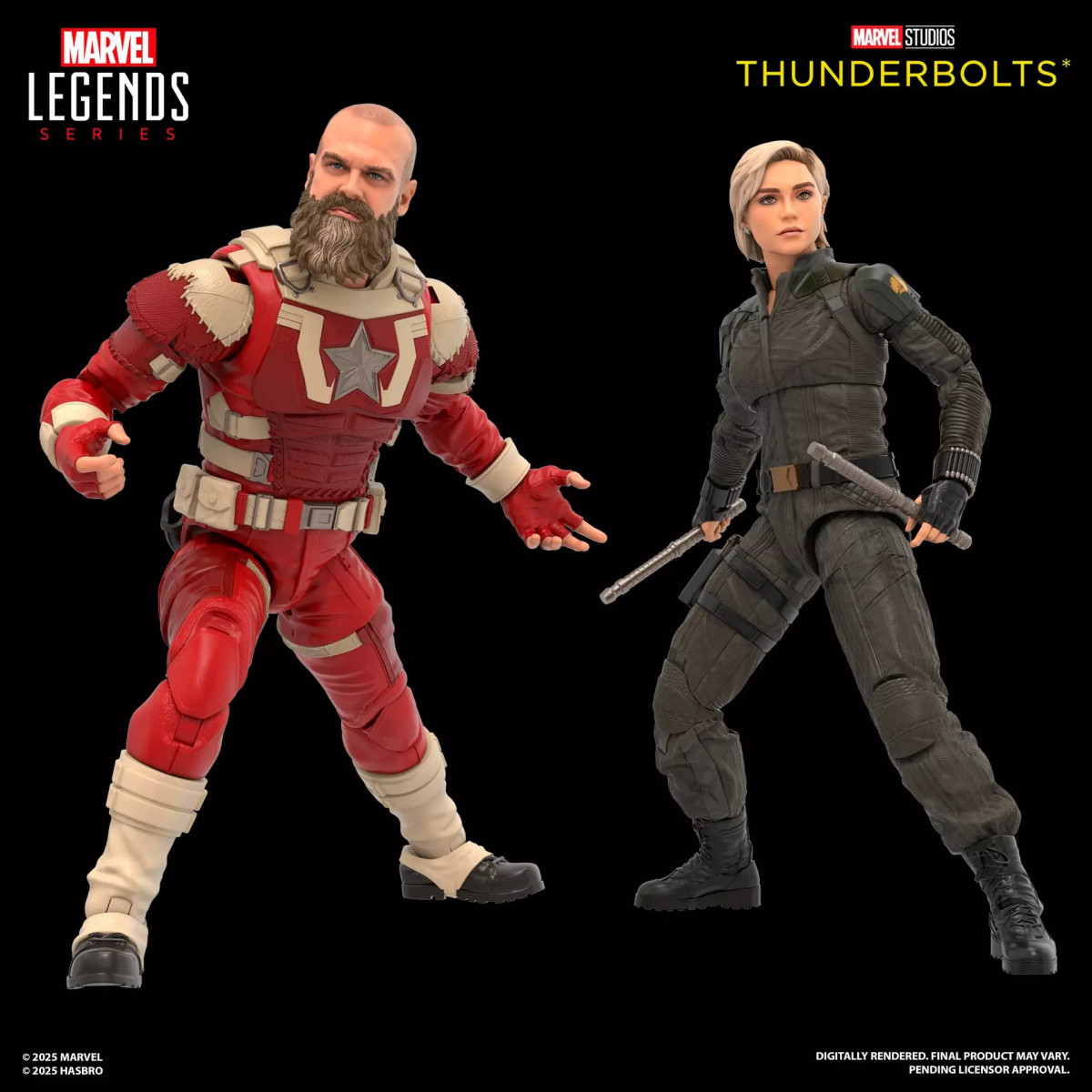 Hasbro Marvel Legends Serie „Yelena Belova und Red Guardian – Thunderbolts“