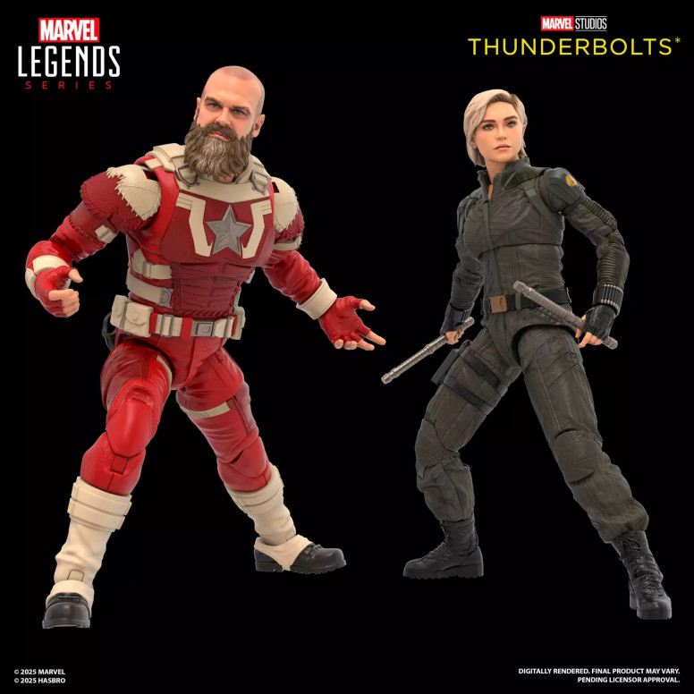 Hasbro Marvel Legends Serie „Yelena Belova und Red Guardian – Thunderbolts“