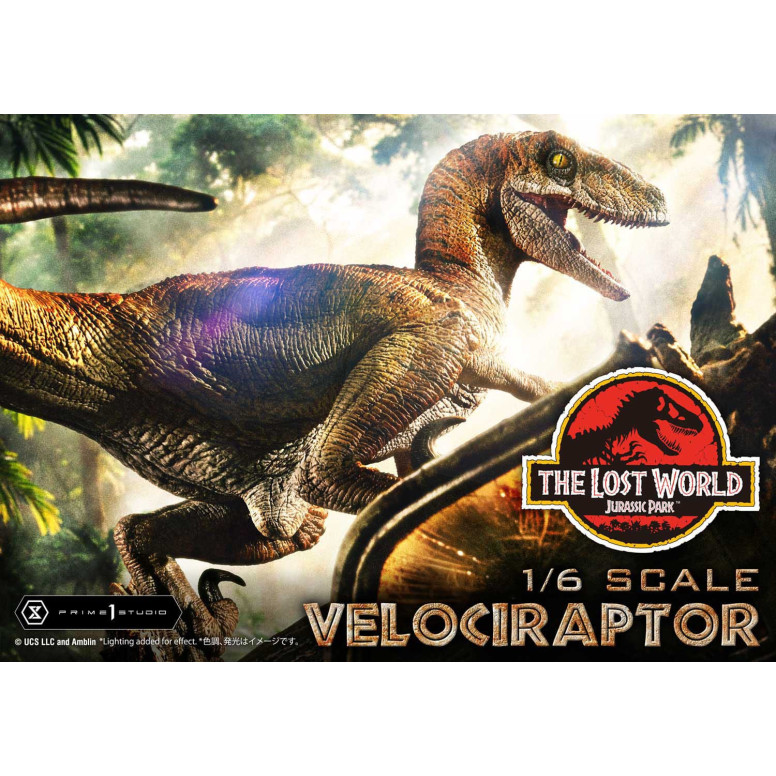 Prime 1 Studio - Jurassic Park II - Statue Legacy Museum Collection 1/6 Velociraptor Bonus Version 41 cm