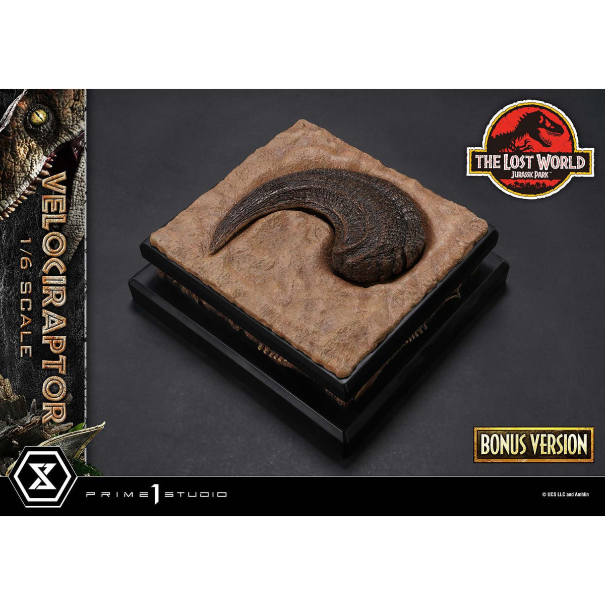 Prime 1 Studio - Jurassic Park II - Statue Legacy Museum Collection 1/6 Velociraptor Bonus Version 41 cm
