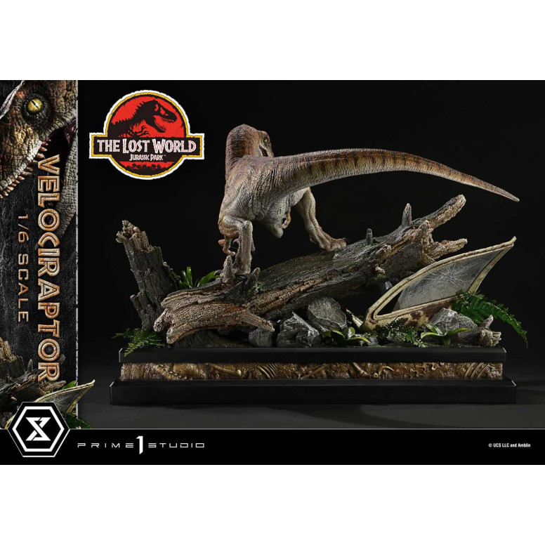 Prime 1 Studio - Jurassic Park II - Statue Legacy Museum Collection 1/6 Velociraptor Bonus Version 41 cm