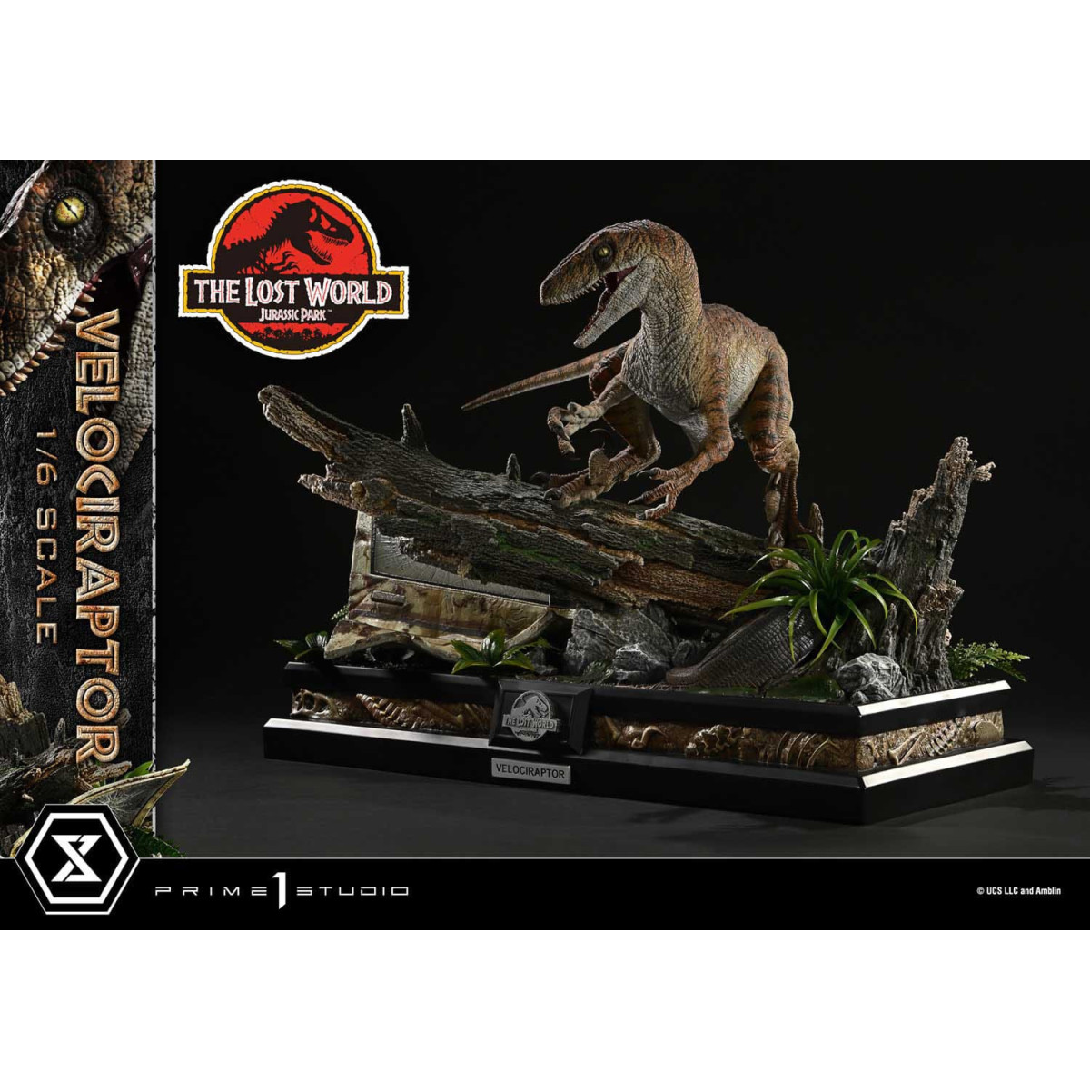 Prime 1 Studio - Jurassic Park II - Statue Legacy Museum Collection 1/6 Velociraptor Bonus Version 41 cm