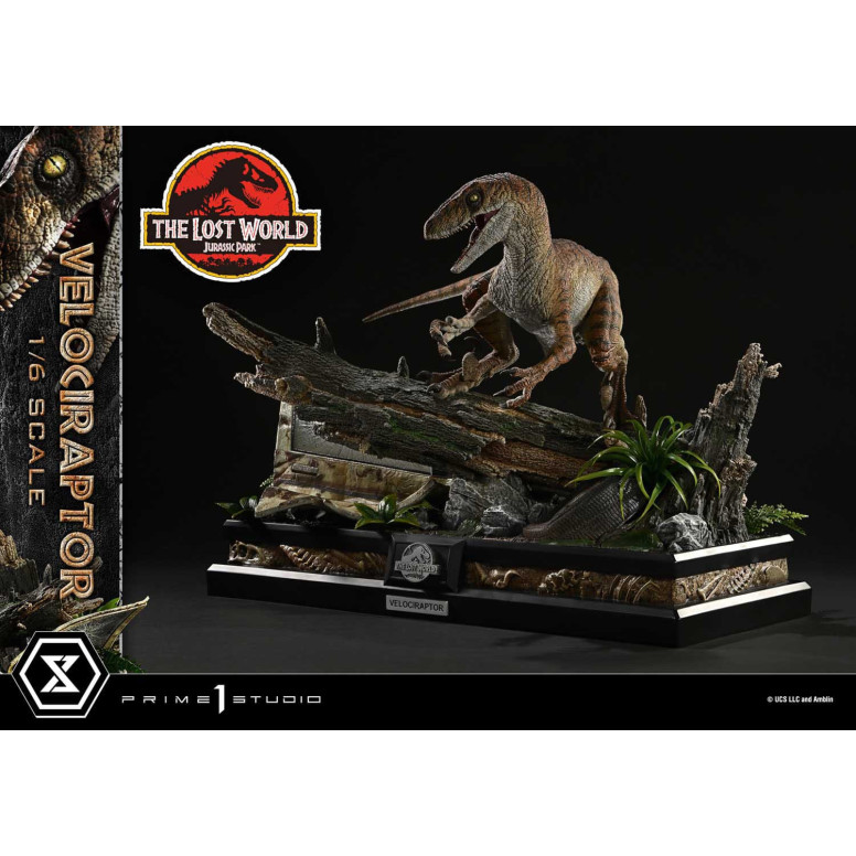 Prime 1 Studio - Jurassic Park II - Statue Legacy Museum Collection 1/6 Velociraptor Bonus Version 41 cm