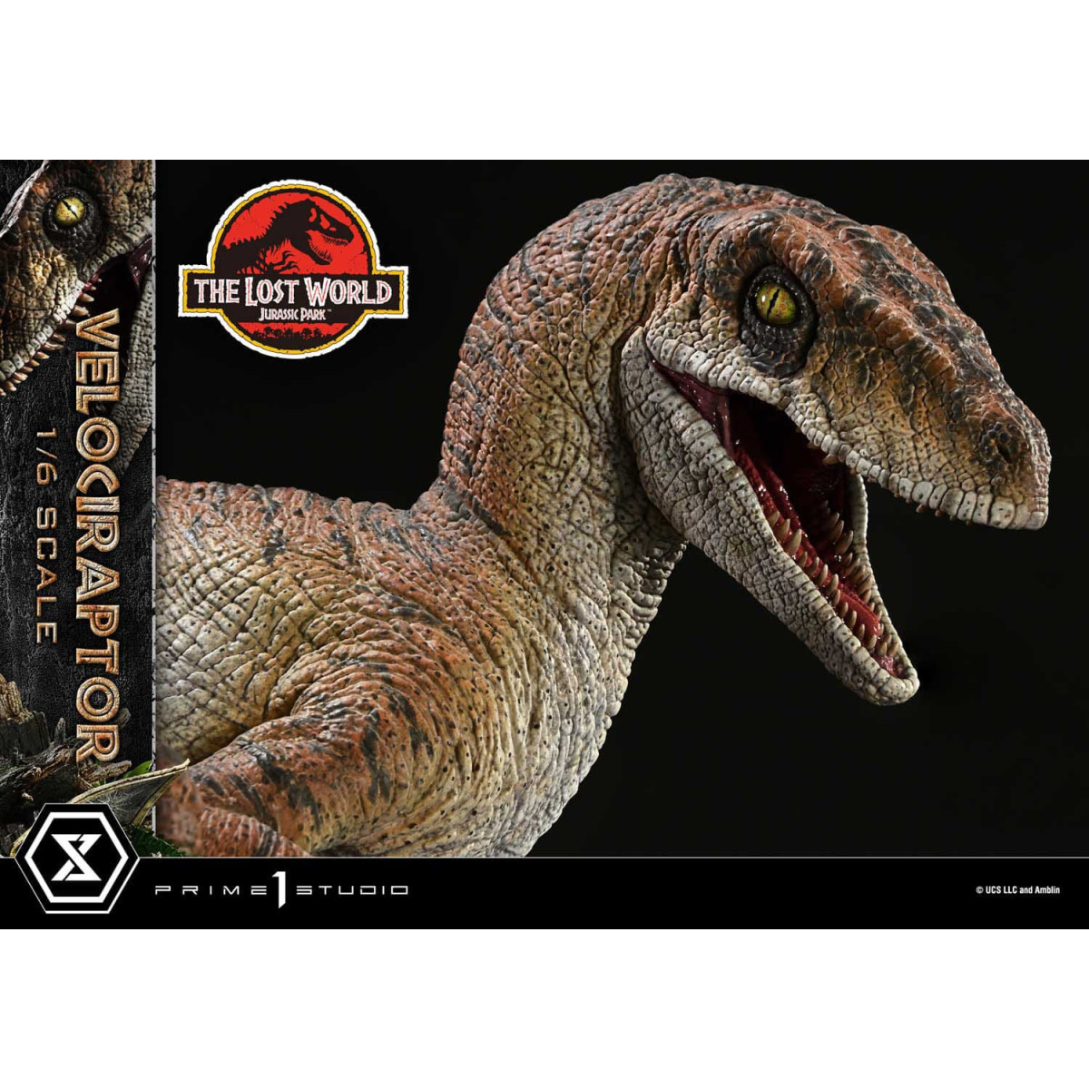 Prime 1 Studio - Jurassic Park II - Statue Legacy Museum Collection 1/6 Velociraptor Bonus Version 41 cm