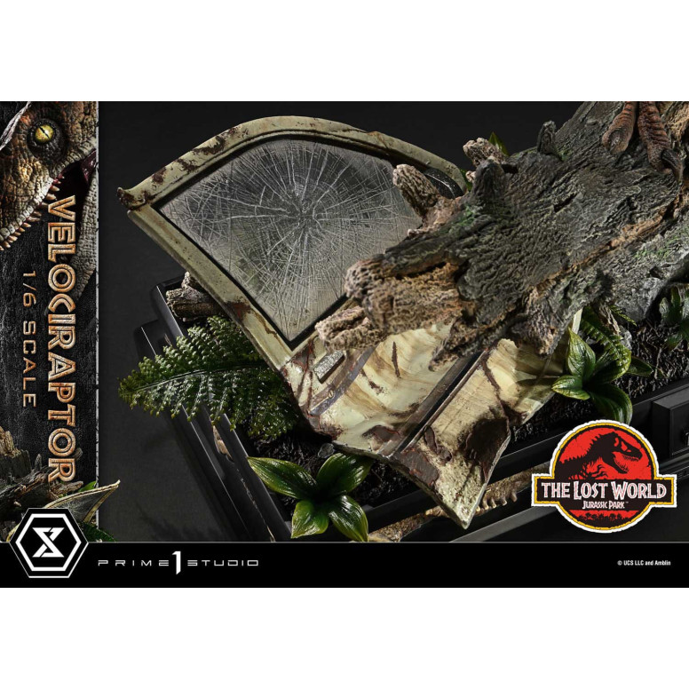 Prime 1 Studio - Jurassic Park II - Statue Legacy Museum Collection 1/6 Velociraptor Bonus Version 41 cm