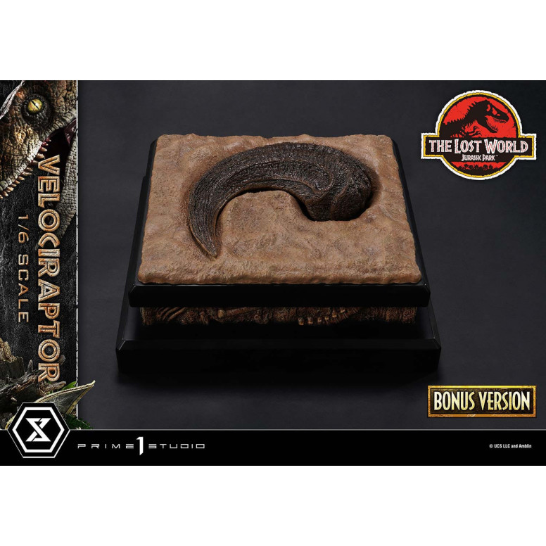 Prime 1 Studio - Jurassic Park II - Statue Legacy Museum Collection 1/6 Velociraptor Bonus Version 41 cm