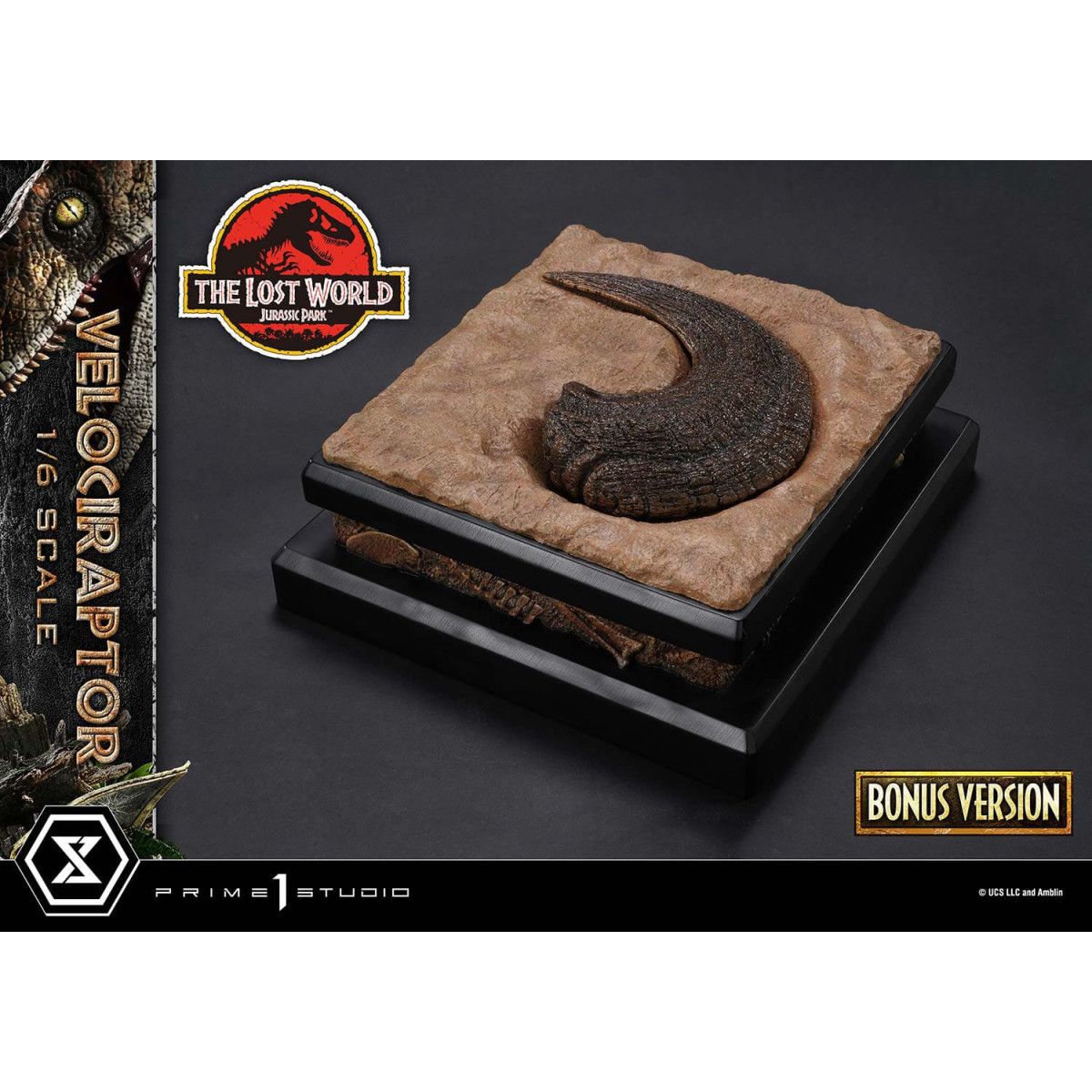 Prime 1 Studio - Jurassic Park II - Statue Legacy Museum Collection 1/6 Velociraptor Bonus Version 41 cm