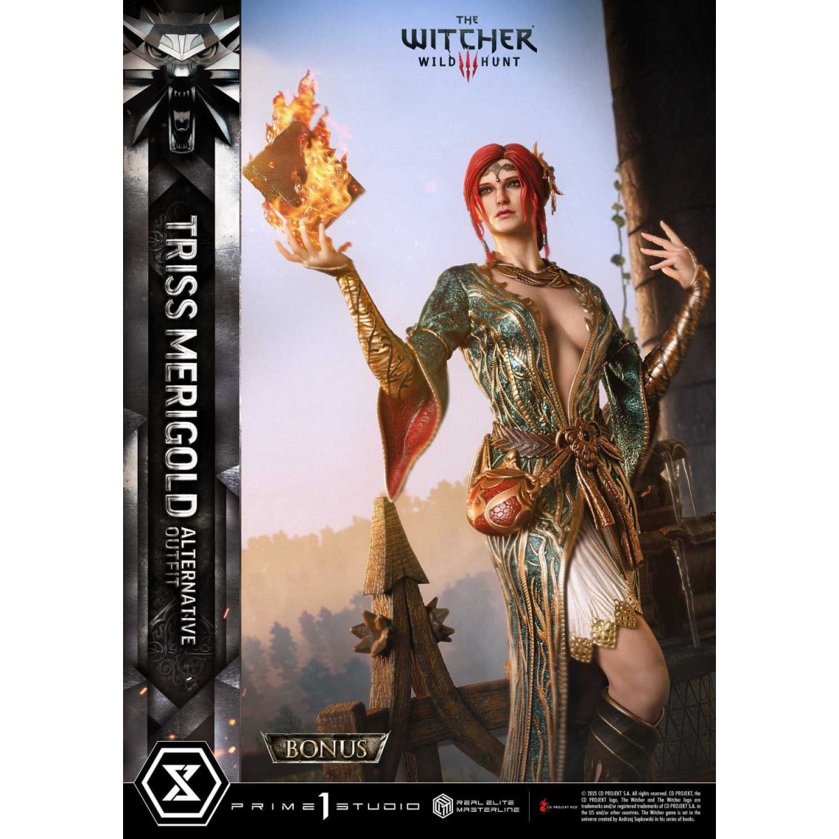 Prime 1 Studio - The Witcher 3: Wild Hunt - Statue 1/4 Triss Merigold Bonus Version 52 cm