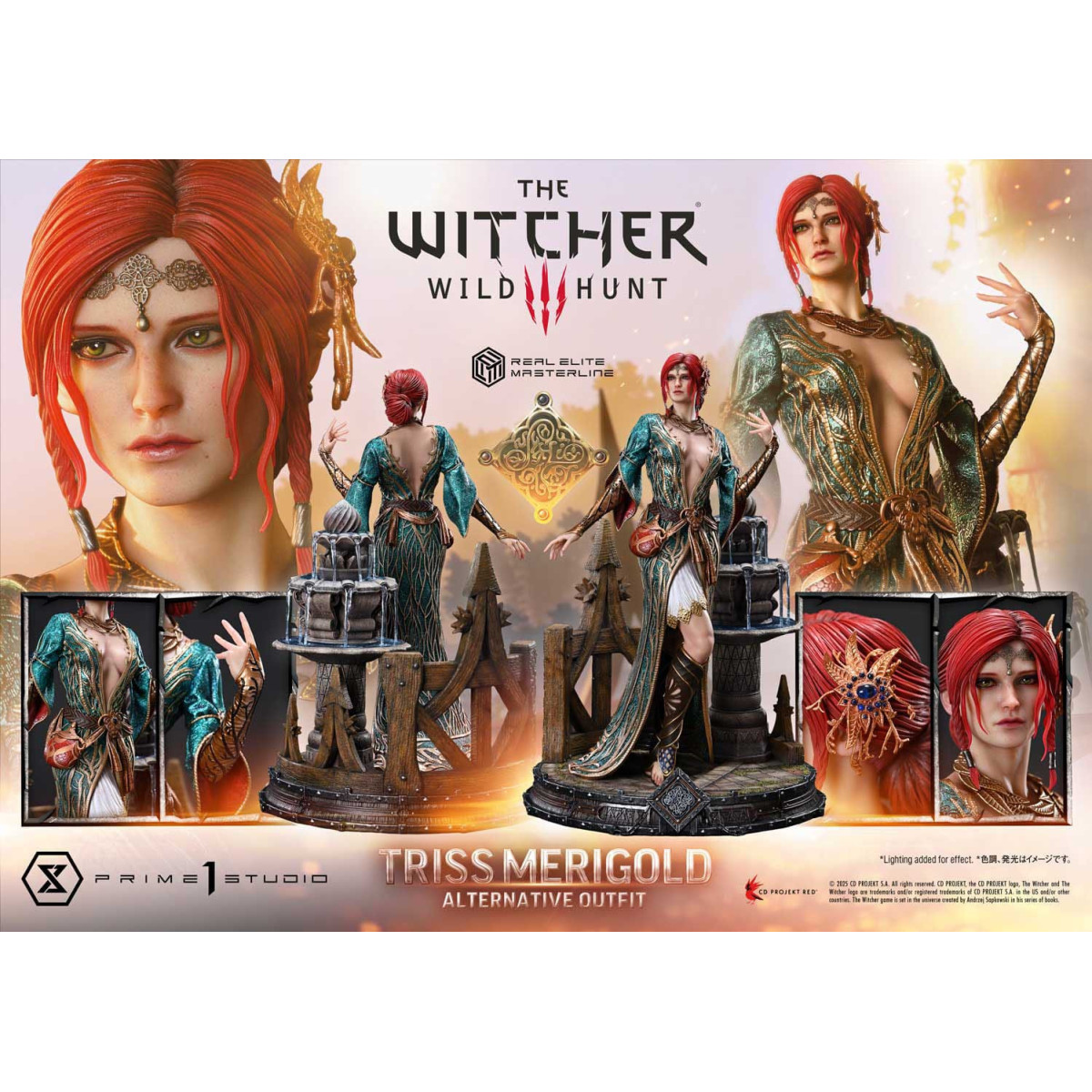 Prime 1 Studio - The Witcher 3: Wild Hunt - Statue 1/4 Triss Merigold Bonus Version 52 cm