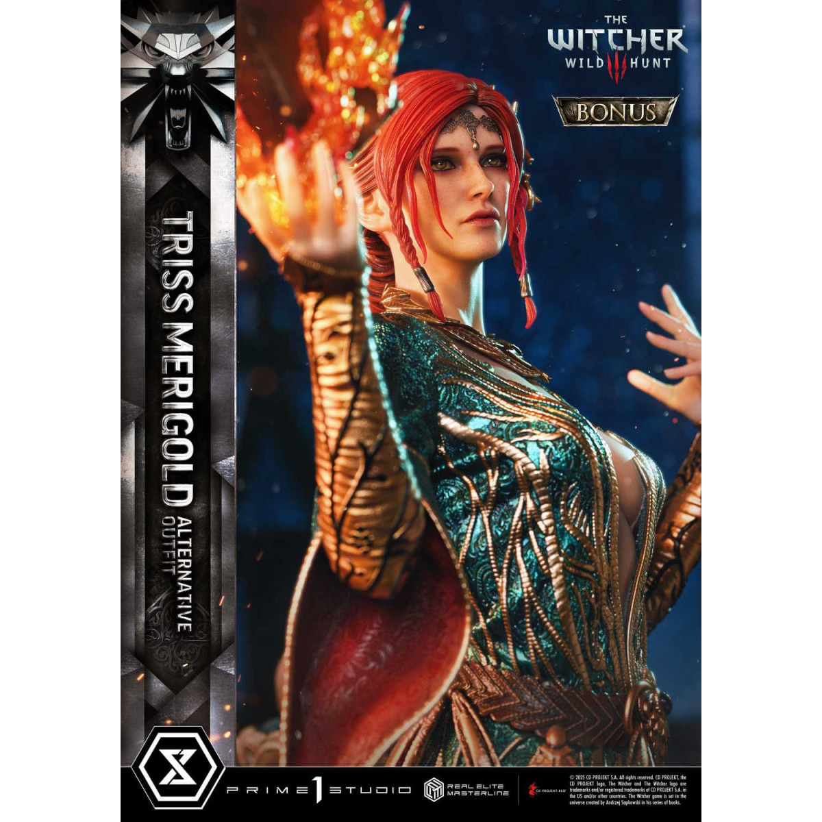 Prime 1 Studio - The Witcher 3: Wild Hunt - Statue 1/4 Triss Merigold Bonus Version 52 cm