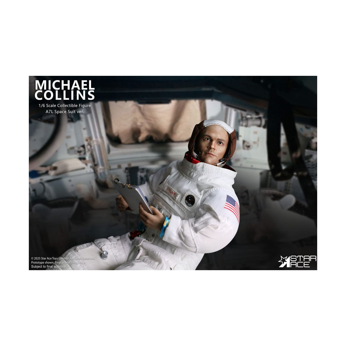 Star Ace - Apollo 11 - Michael Collins 1/6
