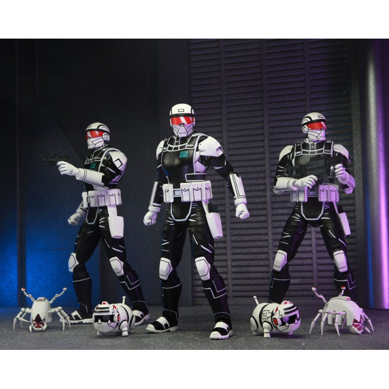 NECA - IDW Comics - Synja Commando mit Mousers - Der letzte Ronin - TMNT