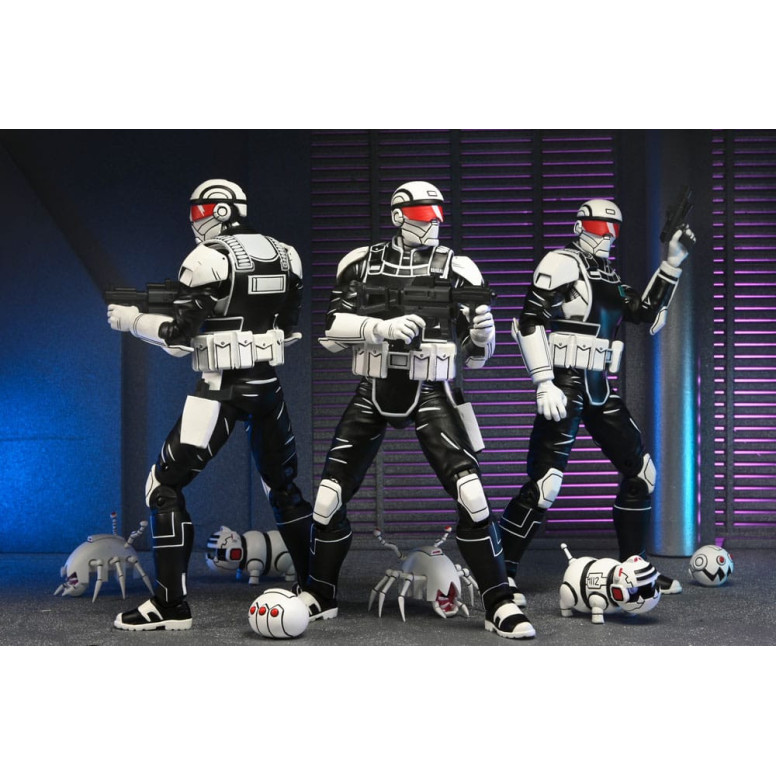 NECA - IDW Comics - Synja Commando mit Mousers - Der letzte Ronin - TMNT