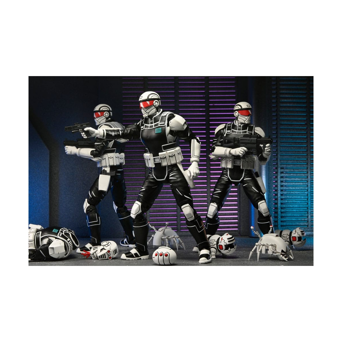 NECA - IDW Comics - Synja Commando mit Mousers - Der letzte Ronin - TMNT